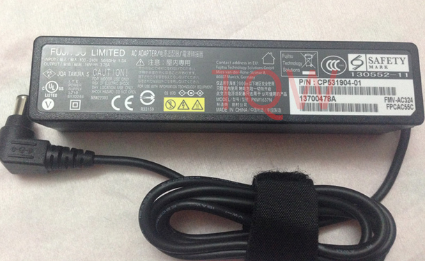 NEW Fujitsu CP531904-01 16v 3.75a 60W 6.5x4.4mm AC Aapter Charger